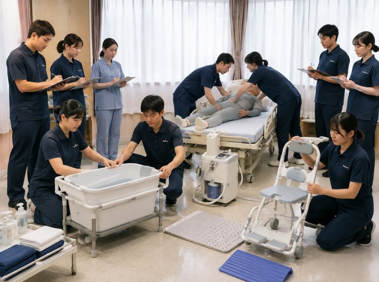 闵行区助浴师标准化实训课程